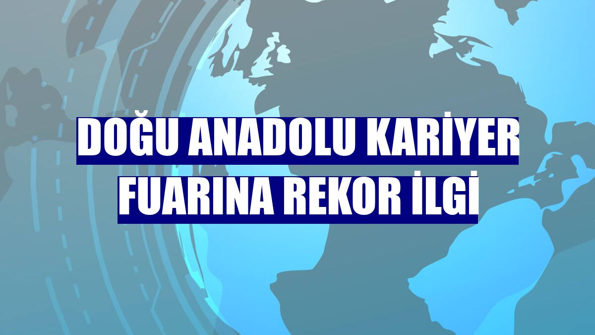 Doğu Anadolu kariyer fuarına rekor ilgi