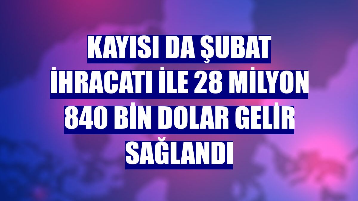 Kayısı da Şubat ihracatı ile 28 milyon 840 bin dolar gelir sağlandı
