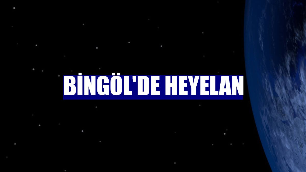 Bingöl'de heyelan