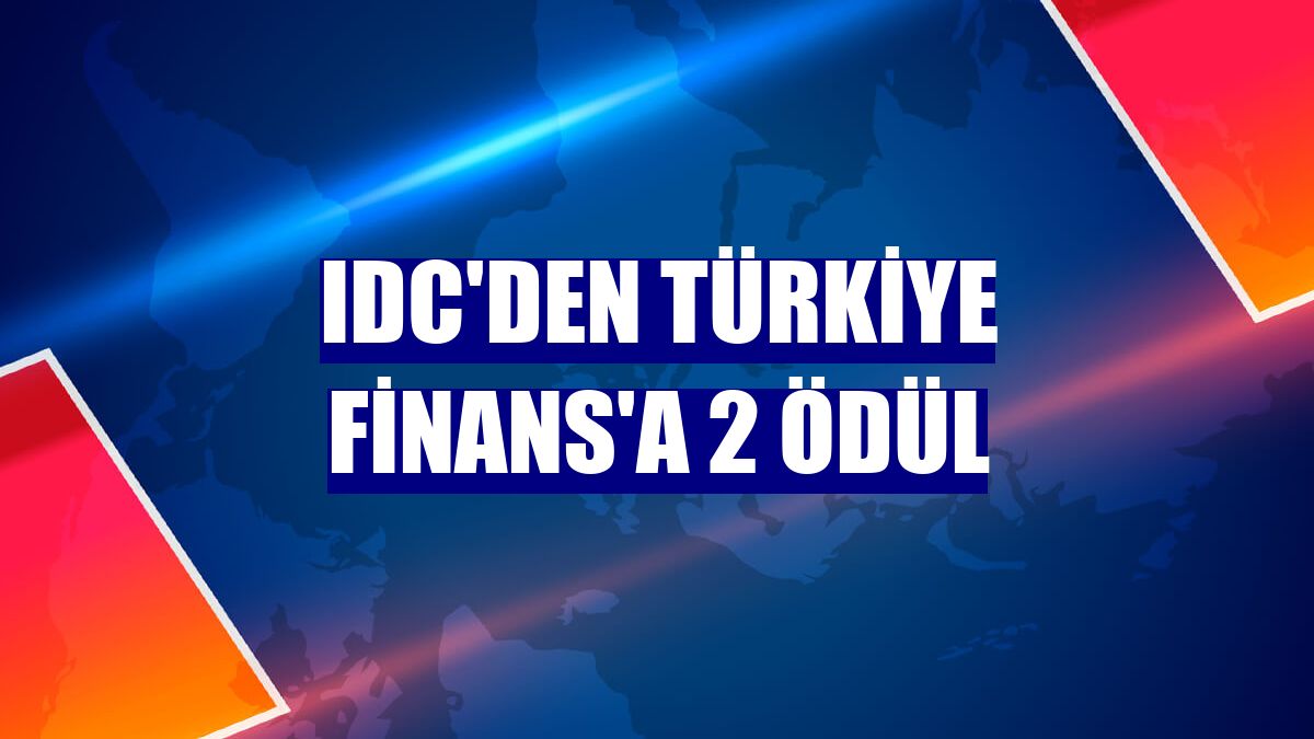 IDC'den Türkiye Finans'a 2 ödül