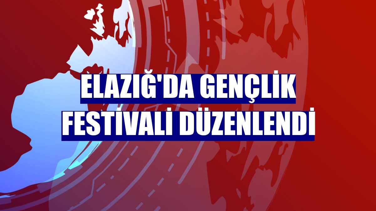 Elazığ'da Gençlik Festivali düzenlendi