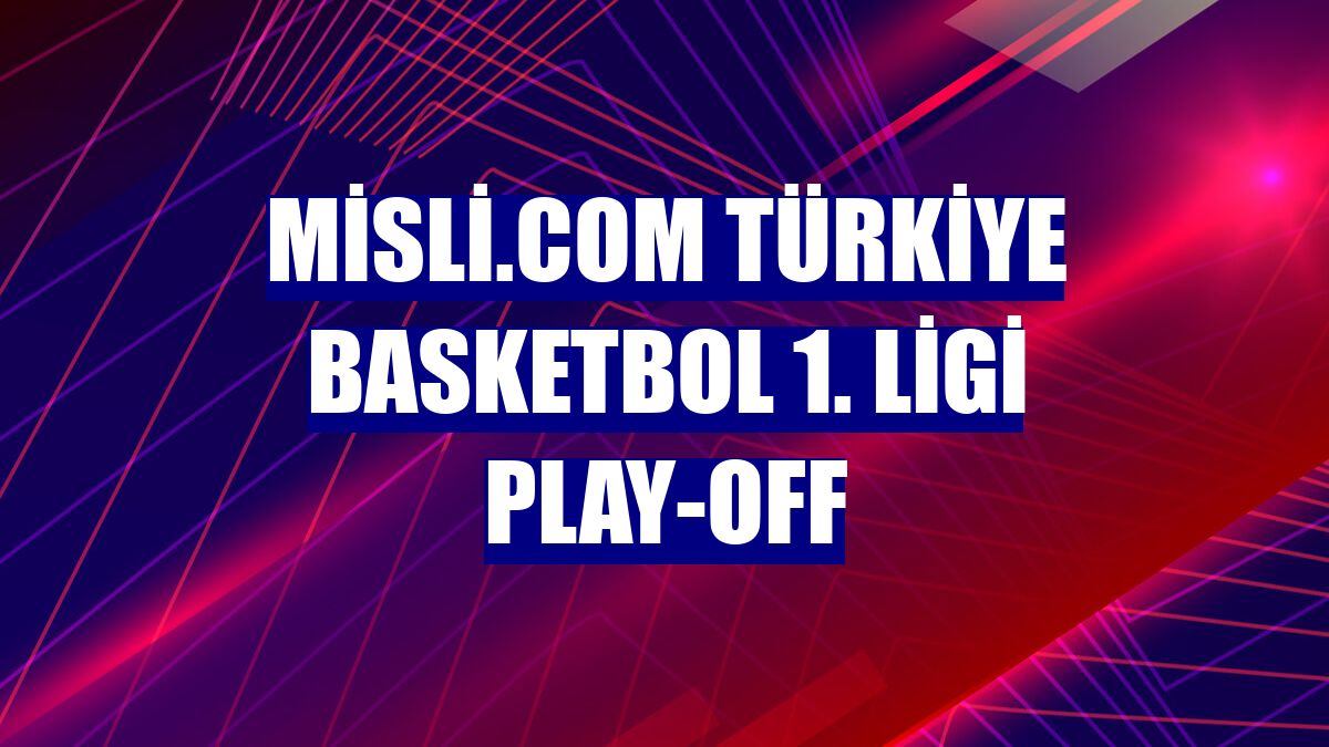 Misli.com Türkiye Basketbol 1. Ligi play-off