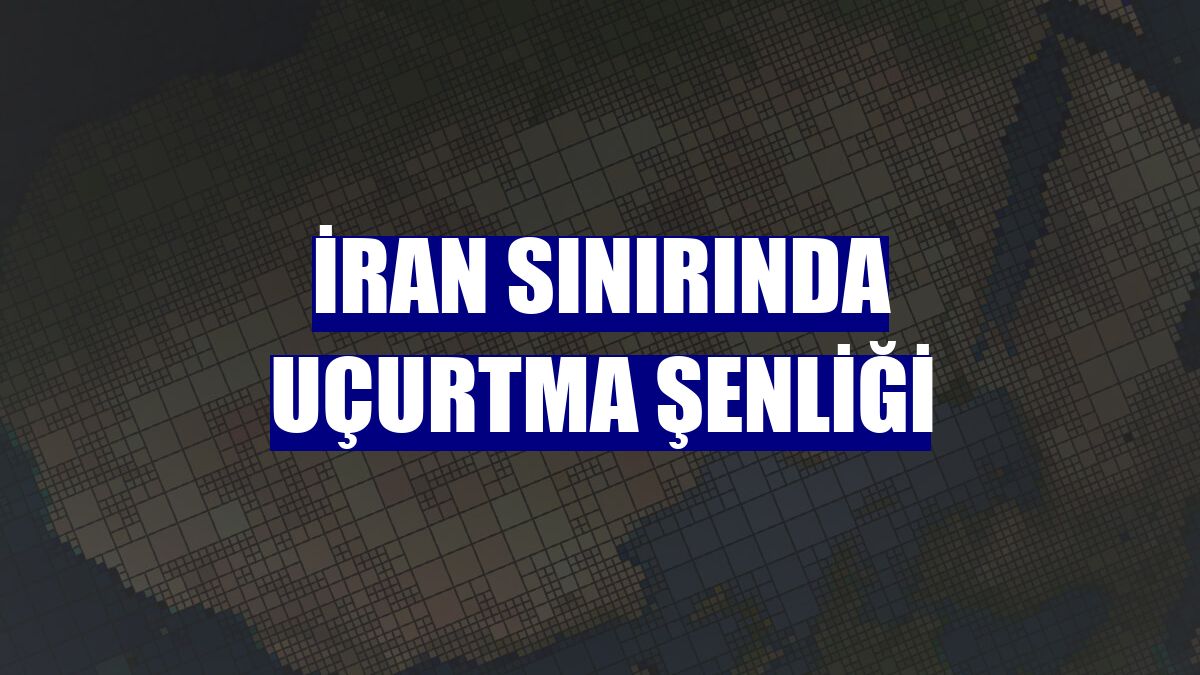 İran sınırında uçurtma şenliği