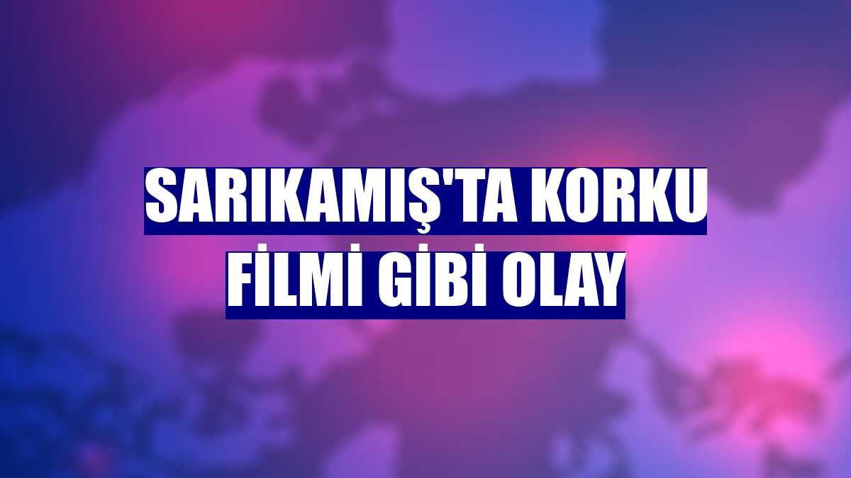 Sarıkamış'ta korku filmi gibi olay