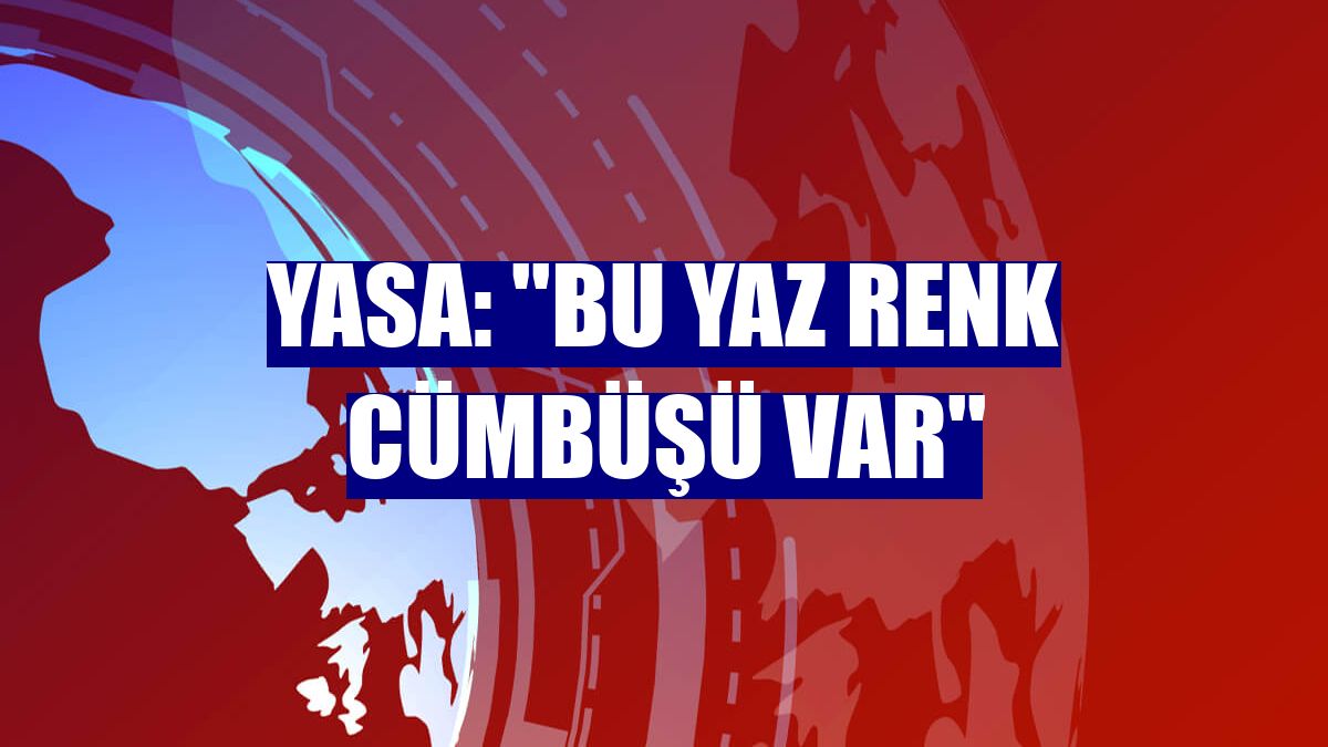 Yasa: ''Bu yaz renk cümbüşü var''