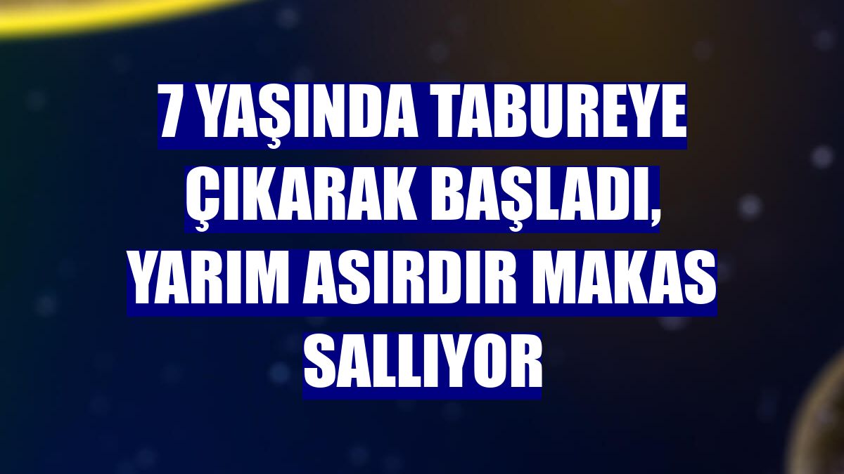 7 yaşında tabureye çıkarak başladı, yarım asırdır makas sallıyor