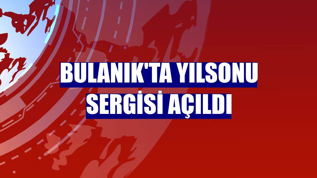 Bulanık'ta yılsonu sergisi açıldı