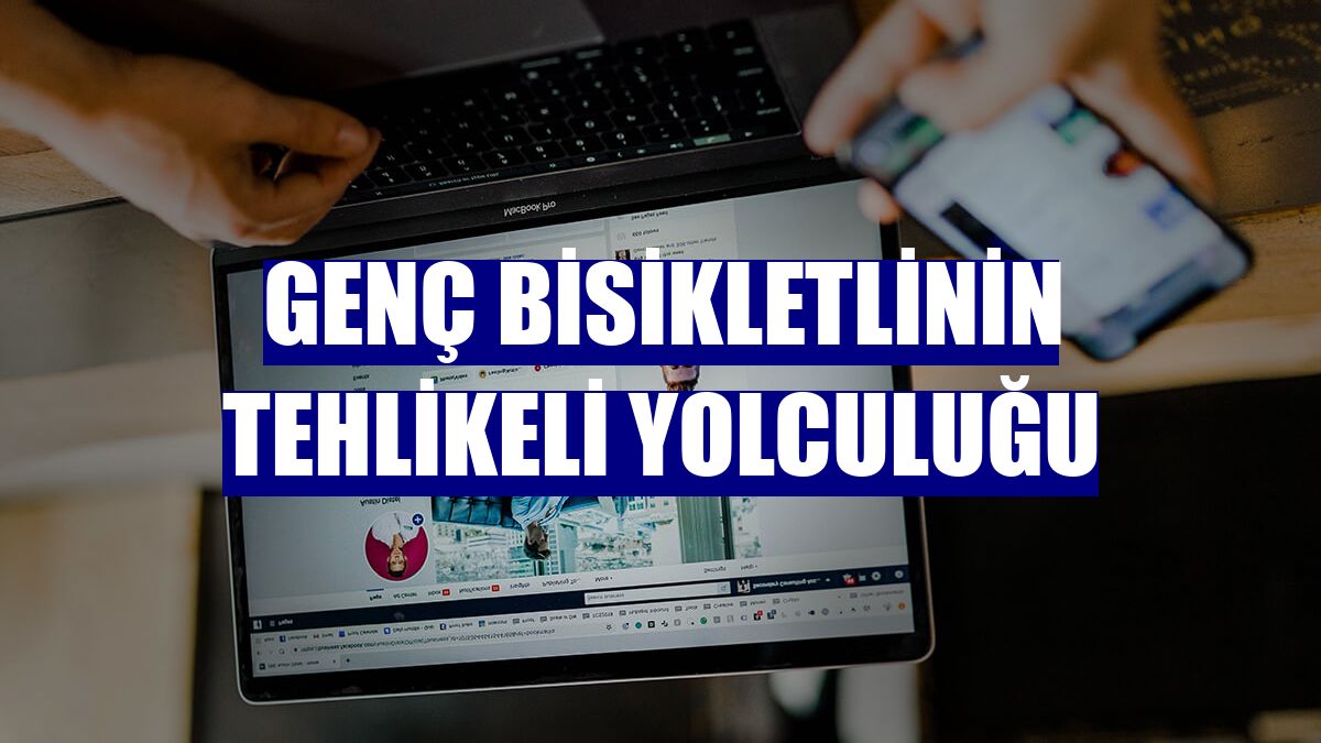 Genç bisikletlinin tehlikeli yolculuğu