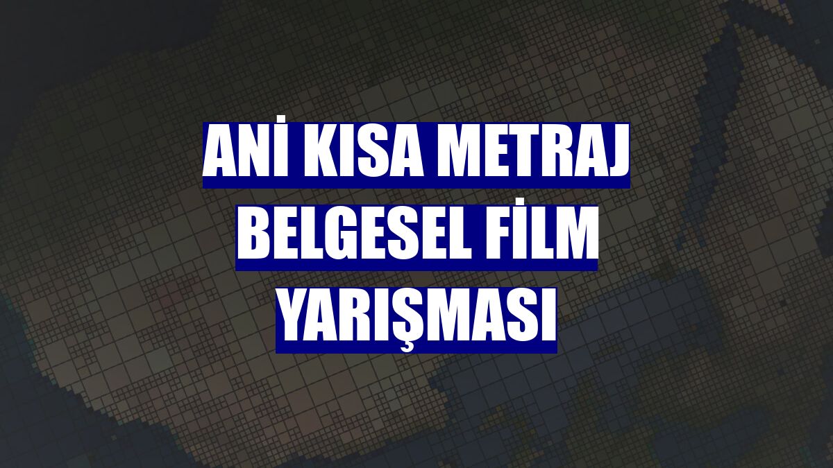 Ani kısa metraj belgesel film yarışması