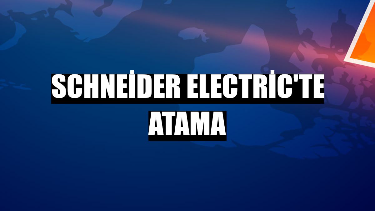 Schneider Electric'te atama