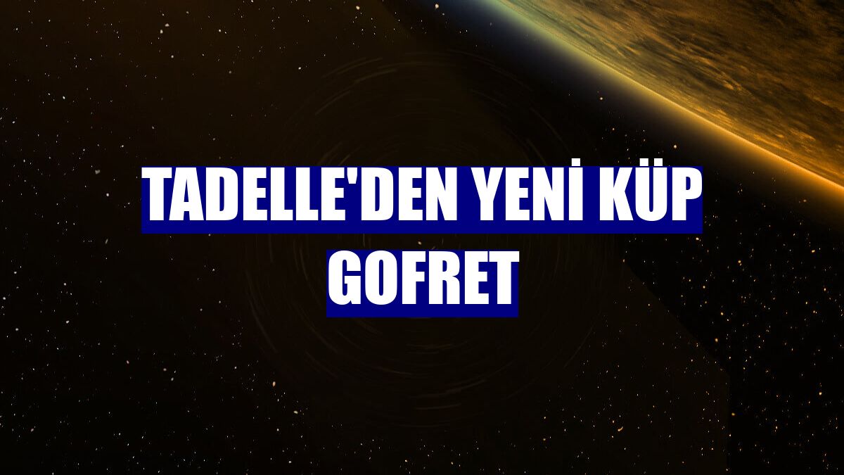 Tadelle'den yeni küp gofret