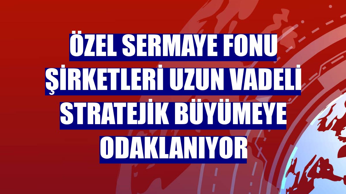 Özel sermaye fonu şirketleri uzun vadeli stratejik büyümeye odaklanıyor