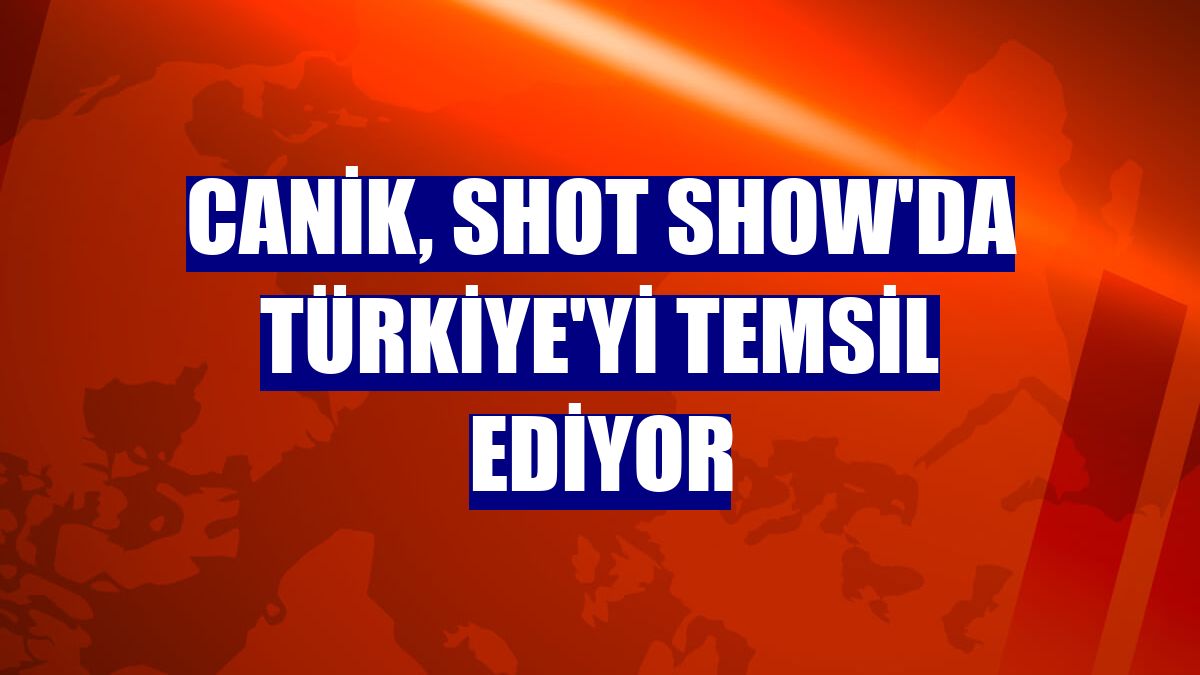 CANiK, SHOT Show'da Türkiye'yi temsil ediyor