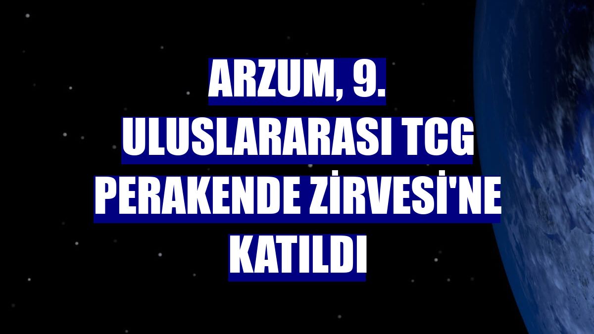 Arzum, 9. Uluslararası TCG Perakende Zirvesi'ne katıldı