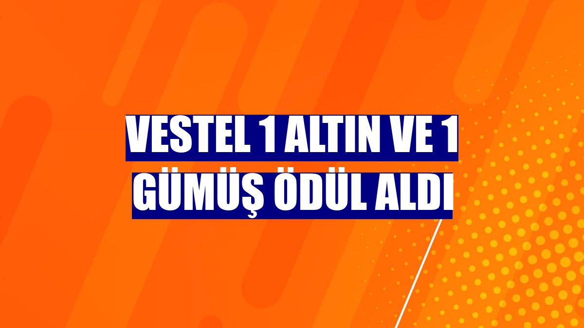 Vestel 1 altın ve 1 gümüş ödül aldı