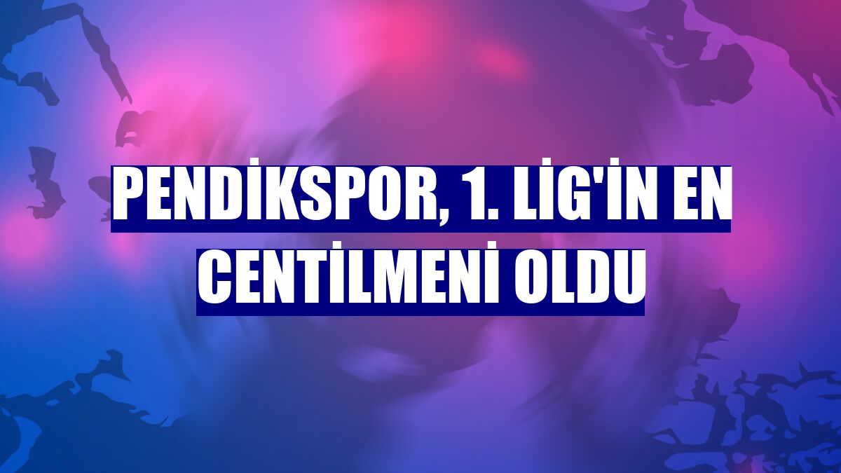 Pendikspor, 1. Lig'in en centilmeni oldu
