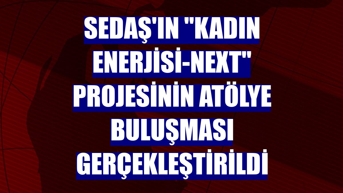 SEDAŞ'ın "Kadın Enerjisi-Next" projesinin atölye buluşması gerçekleştirildi