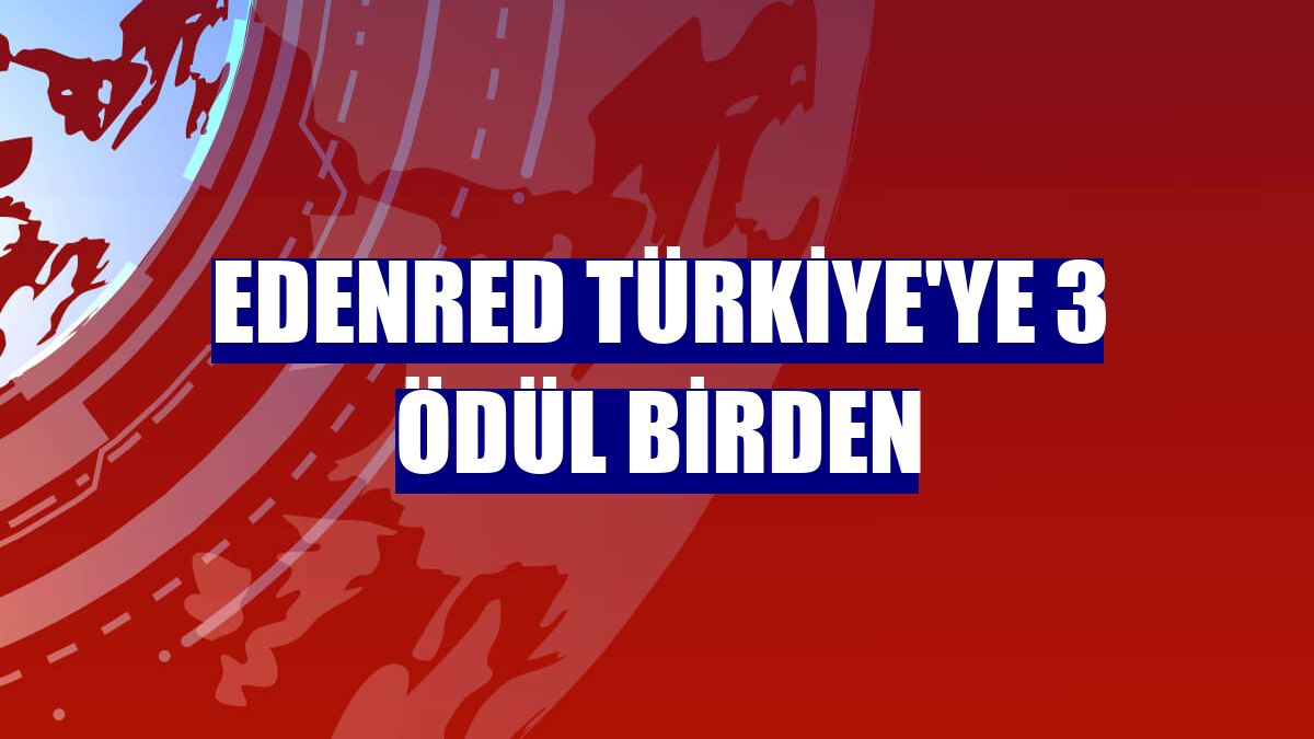 Edenred Türkiye'ye 3 ödül birden