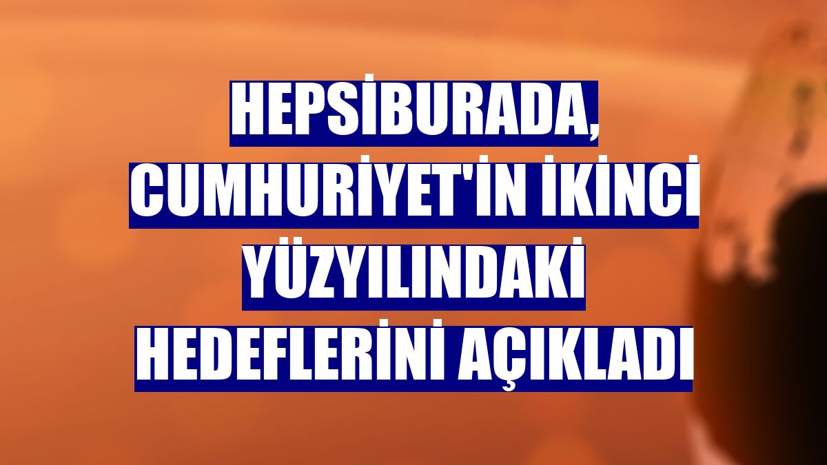 Hepsiburada, Cumhuriyet'in ikinci yüzyılındaki hedeflerini açıkladı