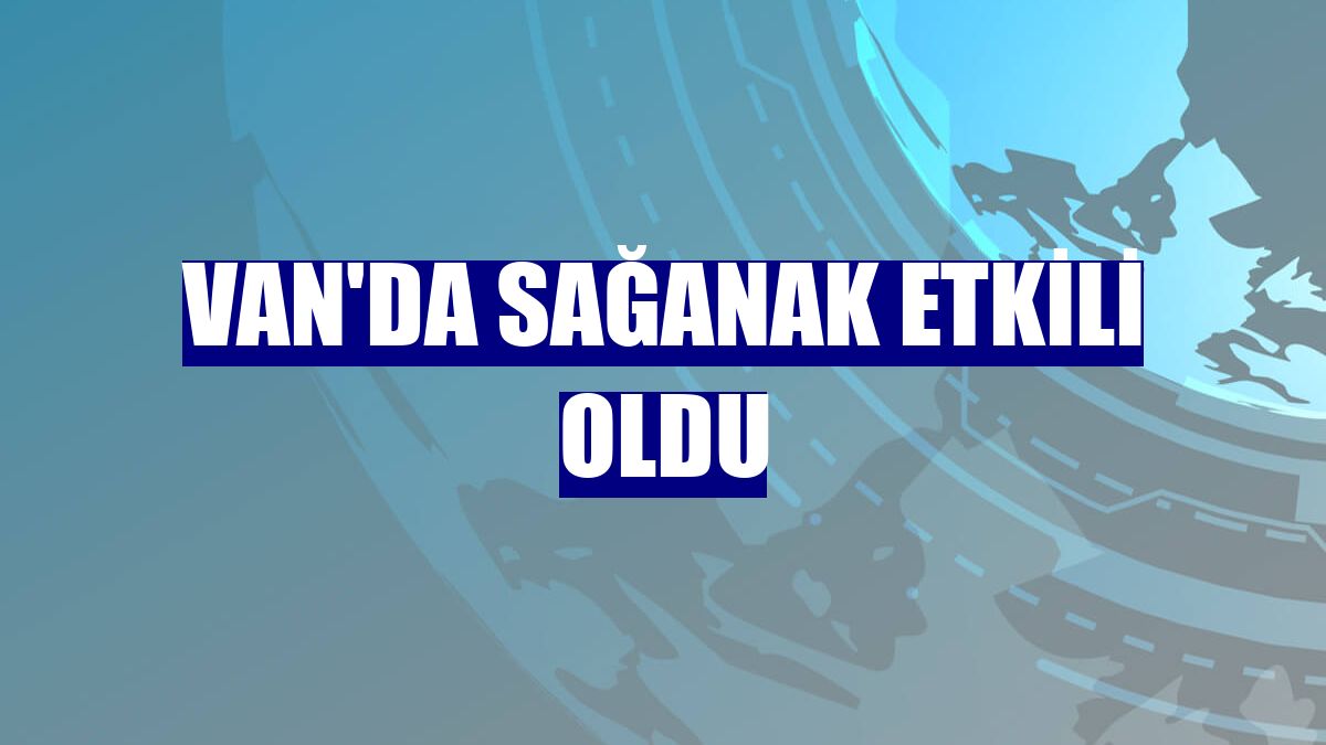 Van'da sağanak etkili oldu