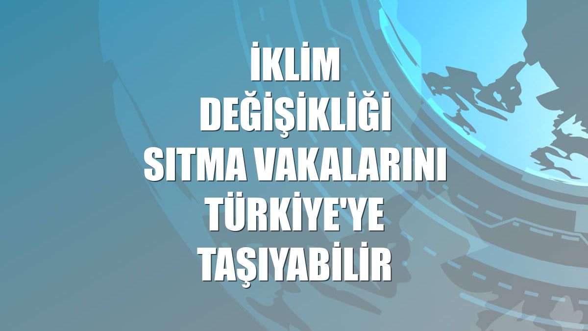 İklim değişikliği sıtma vakalarını Türkiye'ye taşıyabilir
