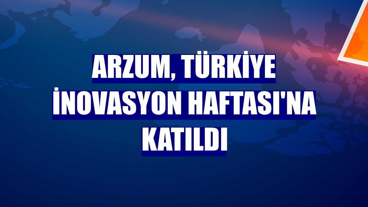 Arzum, Türkiye İnovasyon Haftası'na katıldı