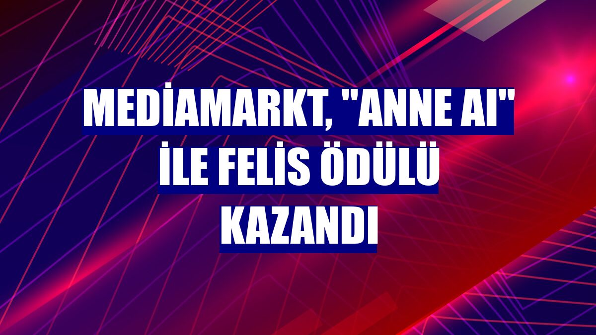 MediaMarkt, "Anne AI" ile Felis Ödülü kazandı