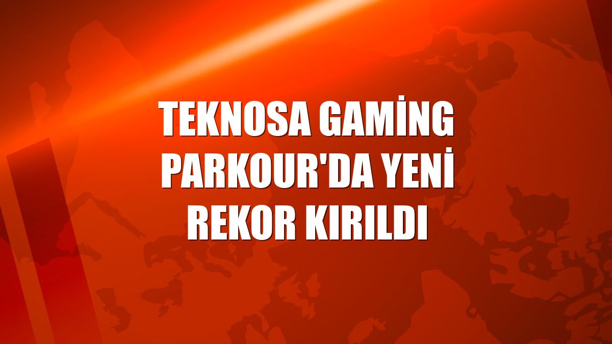 Teknosa Gaming Parkour'da yeni rekor kırıldı
