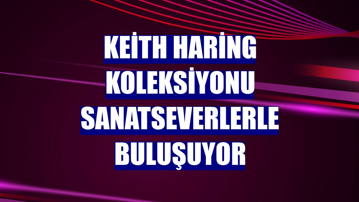 Keith Haring koleksiyonu sanatseverlerle buluşuyor