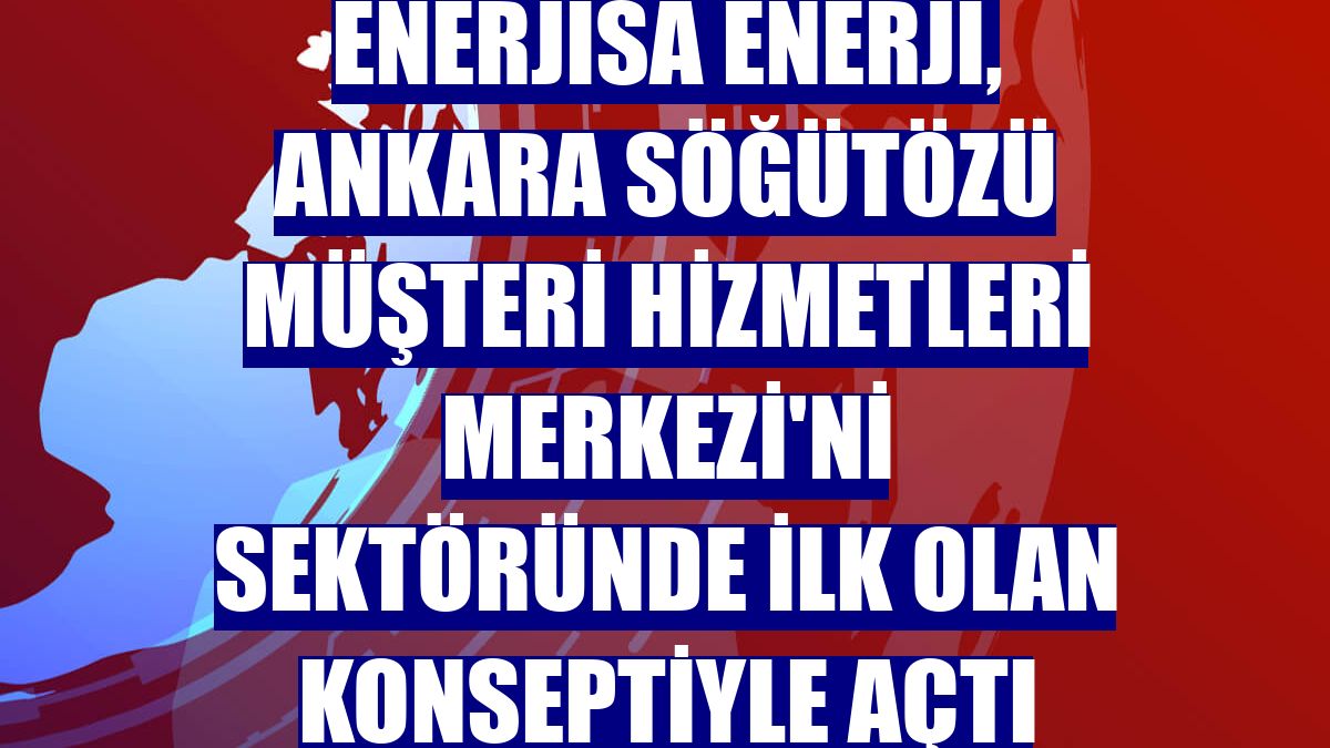 Enerjisa Enerji, Ankara Söğütözü Müşteri Hizmetleri Merkezi'ni sektöründe ilk olan konseptiyle açtı