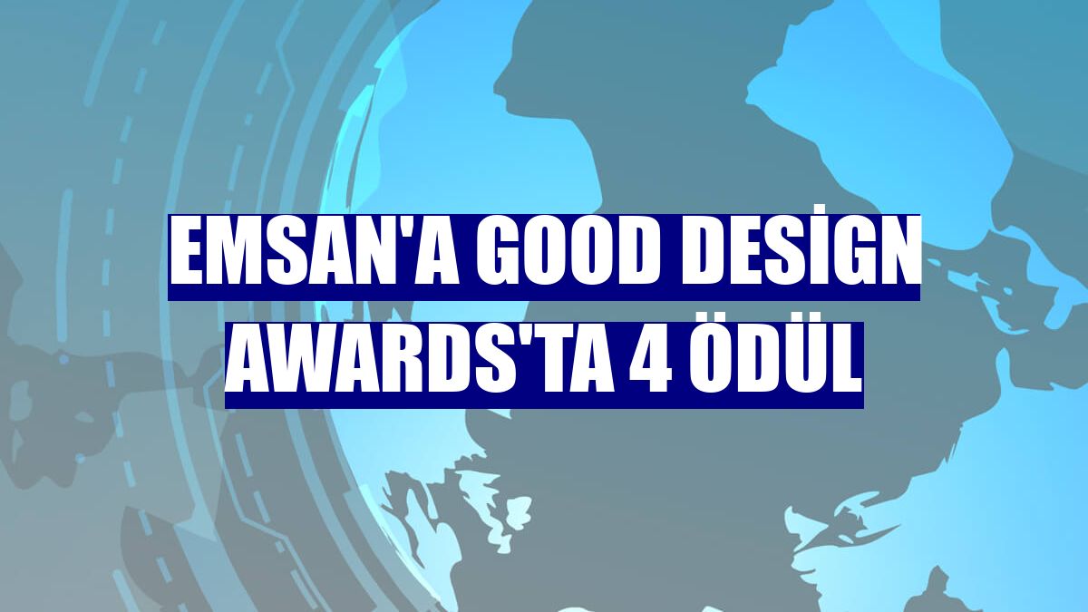Emsan'a Good Design Awards'ta 4 ödül