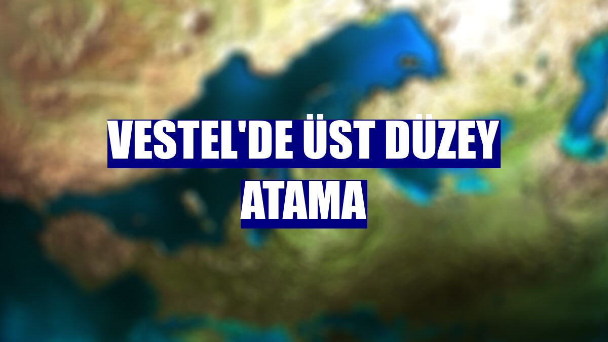 Vestel'de üst düzey atama