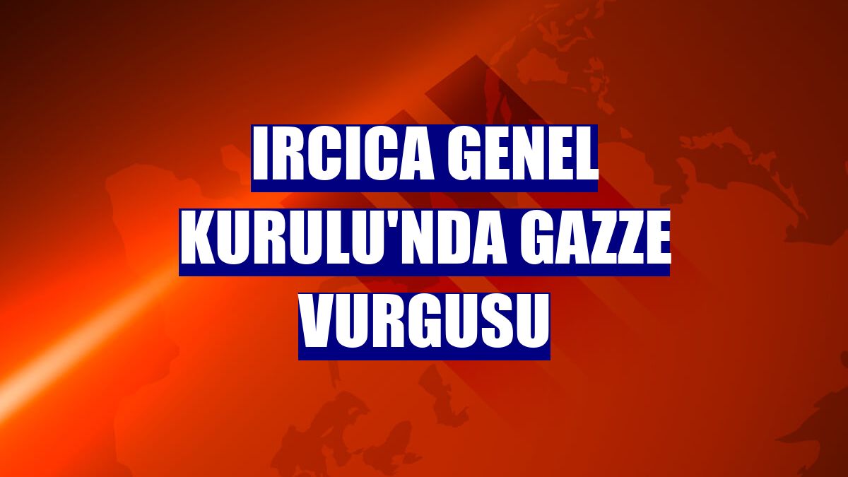 IRCICA Genel Kurulu'nda Gazze vurgusu