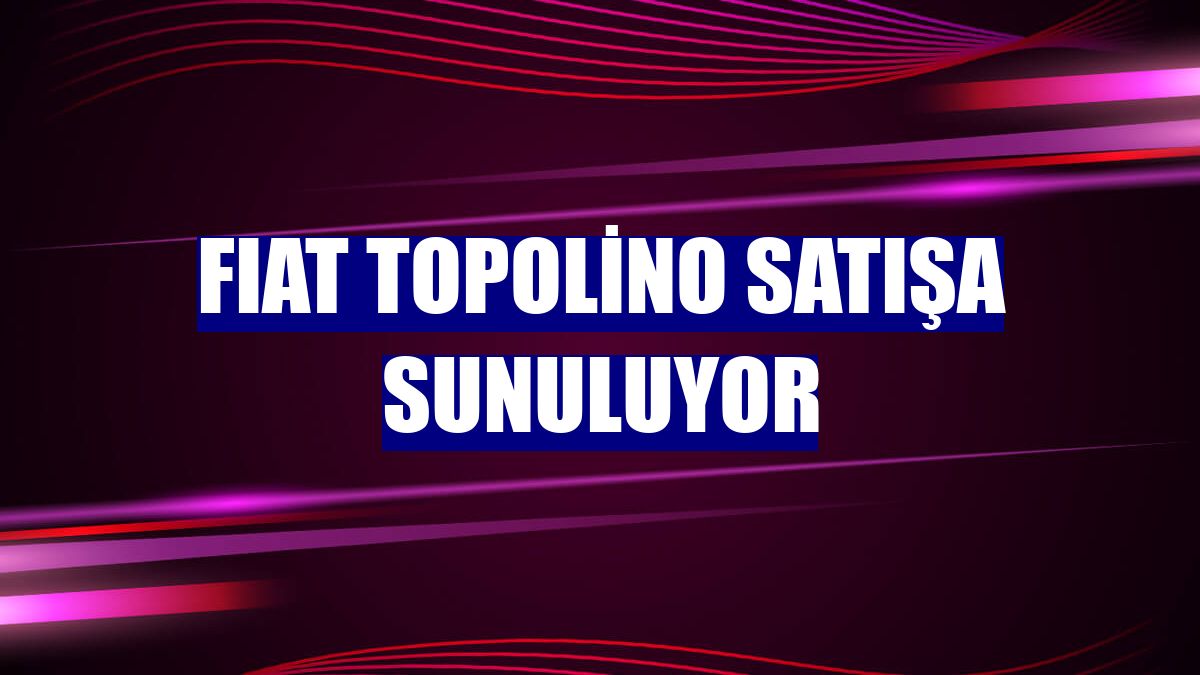 FIAT Topolino satışa sunuluyor
