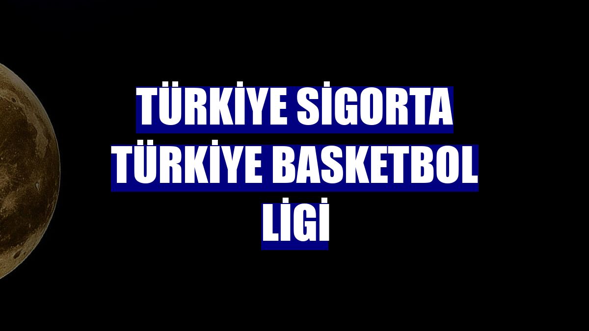 Türkiye Sigorta Türkiye Basketbol Ligi
