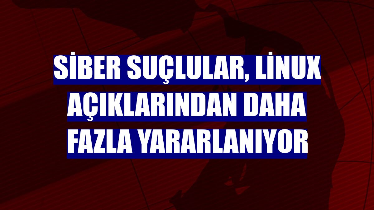 Siber suçlular, Linux açıklarından daha fazla yararlanıyor