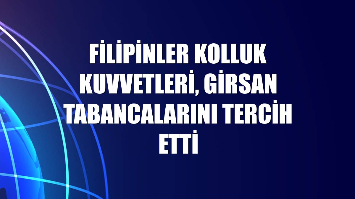 Filipinler kolluk kuvvetleri, Girsan tabancalarını tercih etti