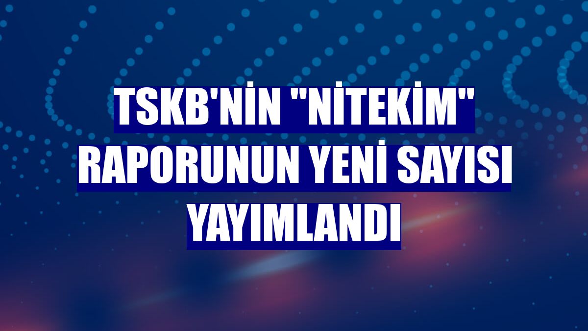TSKB'nin "Nitekim" raporunun yeni sayısı yayımlandı