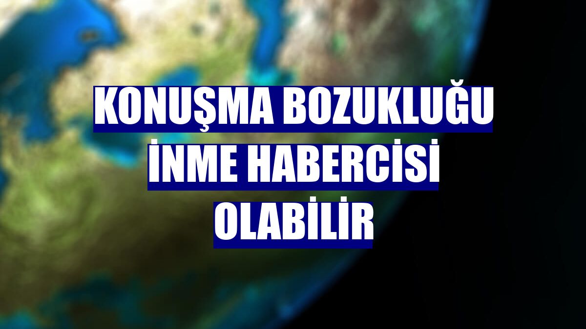 Konuşma bozukluğu inme habercisi olabilir
