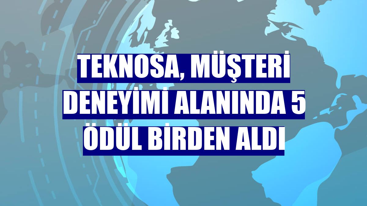 Teknosa, müşteri deneyimi alanında 5 ödül birden aldı