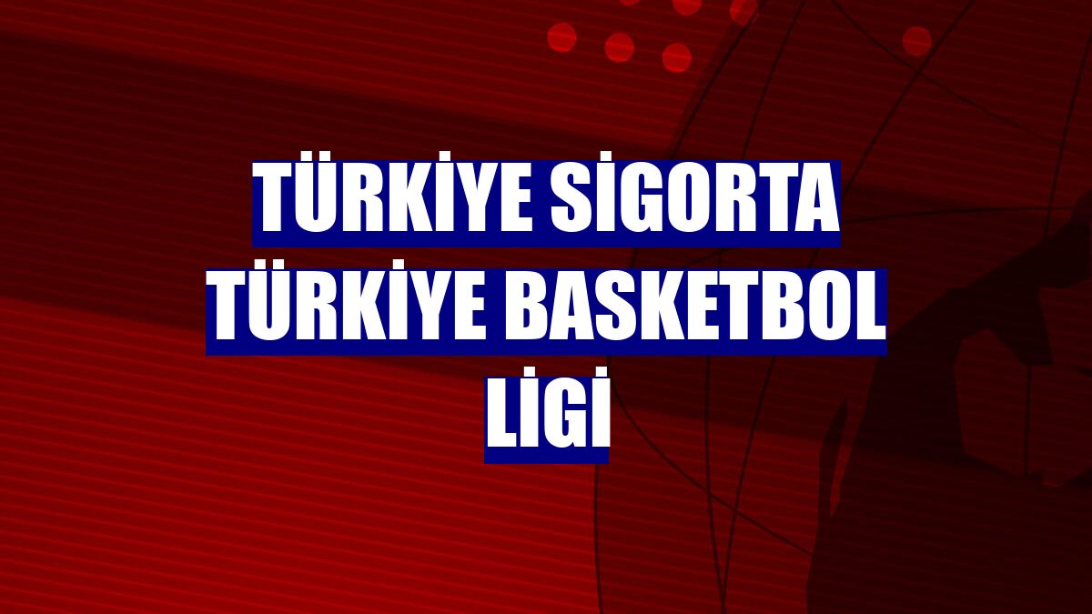 Türkiye Sigorta Türkiye Basketbol Ligi