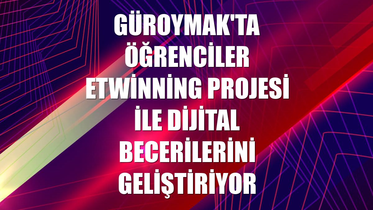 Güroymak'ta öğrenciler eTwinning projesi ile dijital becerilerini geliştiriyor