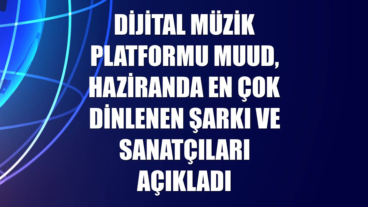 Dijital müzik platformu Muud, haziranda en çok dinlenen şarkı ve sanatçıları açıkladı