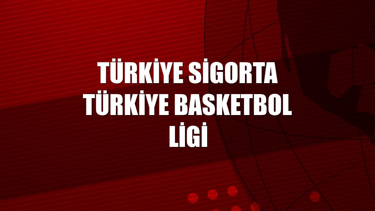 Türkiye Sigorta Türkiye Basketbol Ligi