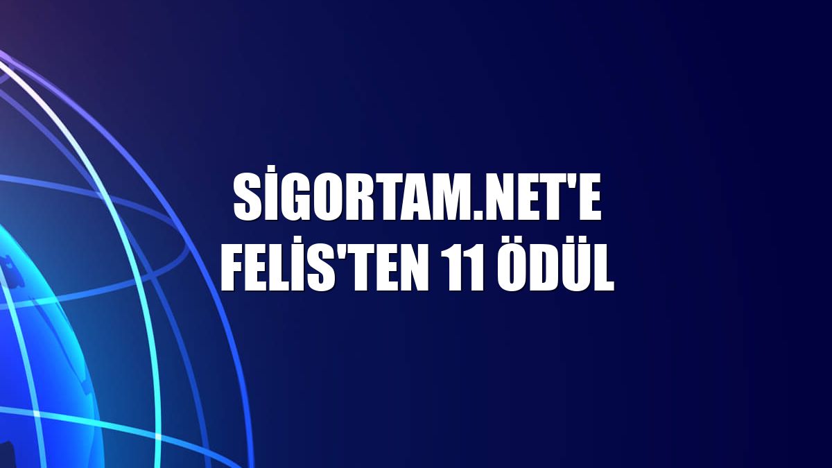 Sigortam.net'e Felis'ten 11 ödül