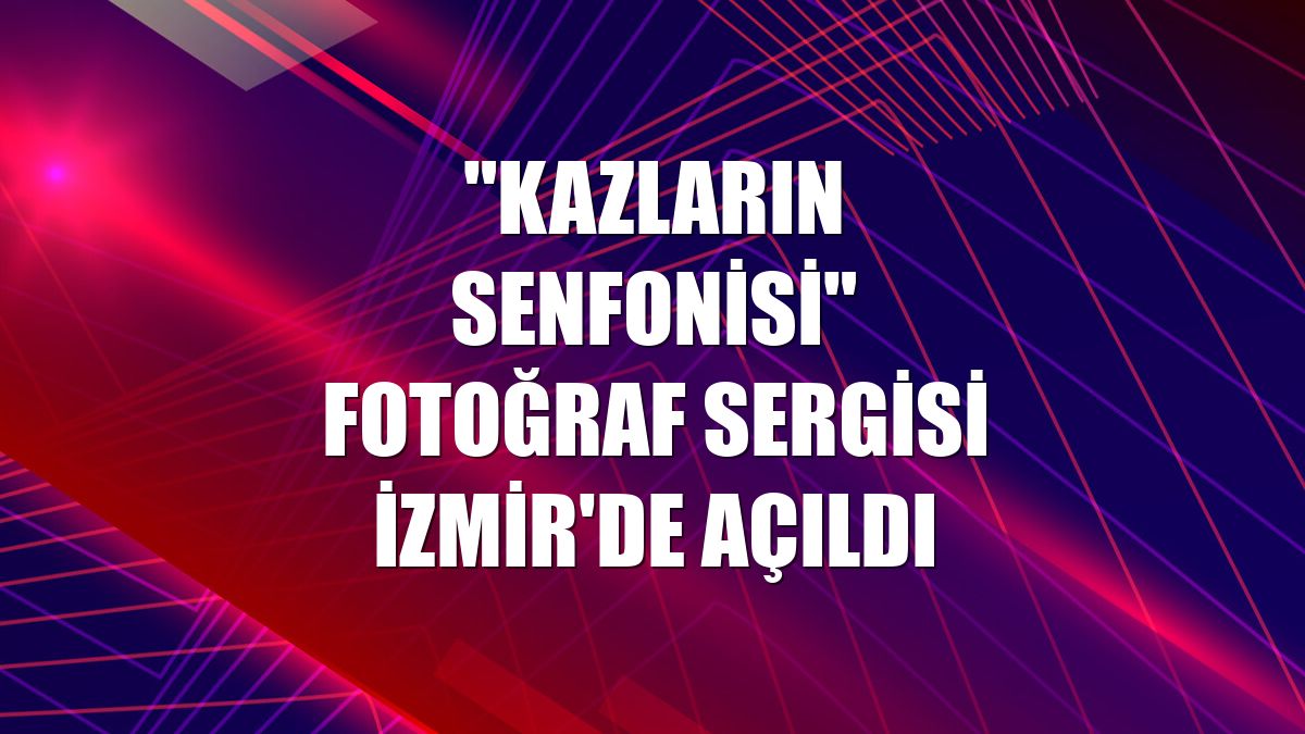 "Kazların Senfonisi" fotoğraf sergisi İzmir'de açıldı