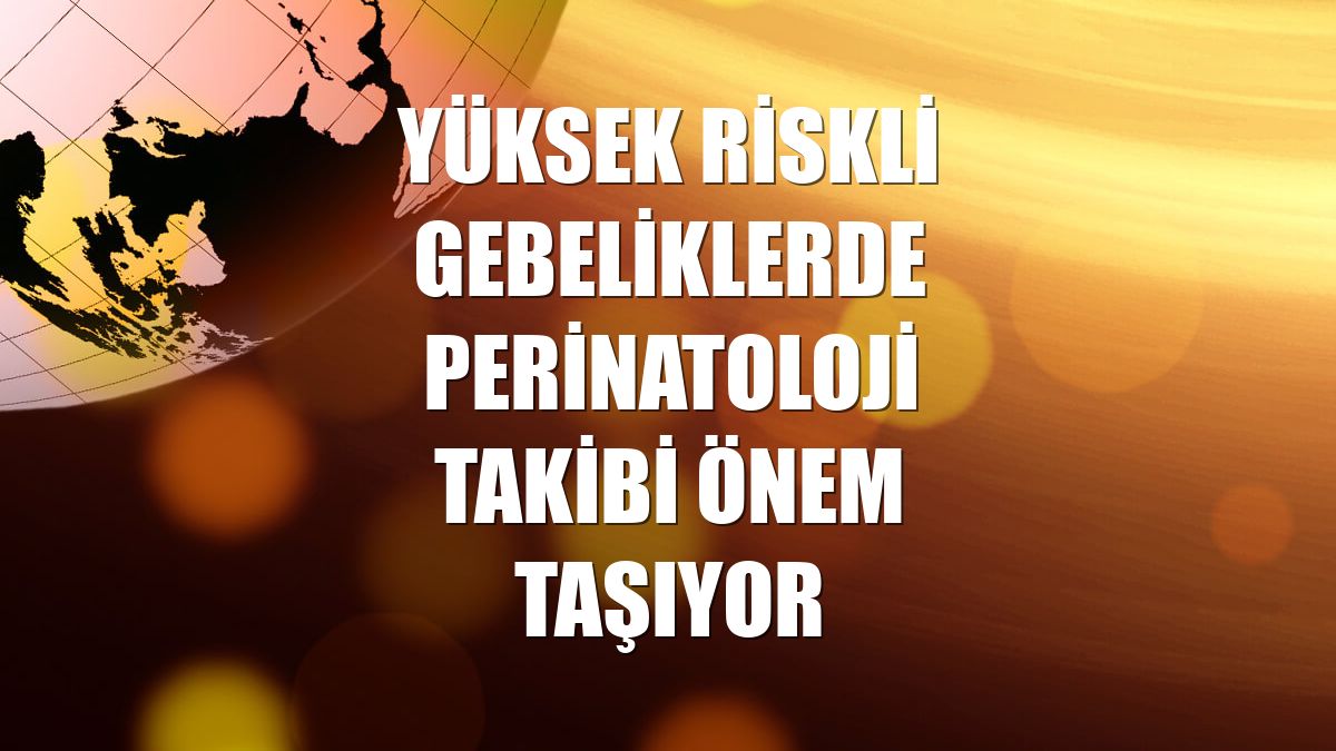 Yüksek riskli gebeliklerde perinatoloji takibi önem taşıyor