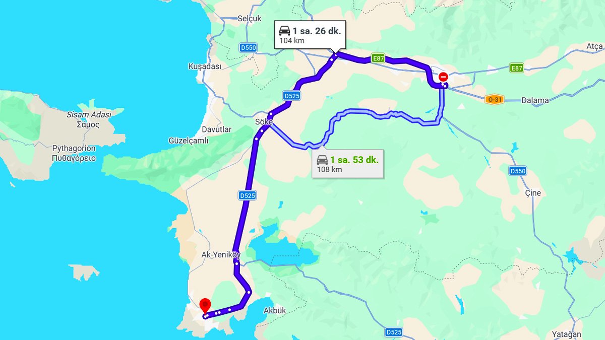 Aydın ile Didim Arası Kaç KM? Kaç Saat? Aydın/Didim Mesafe Bilgisi!