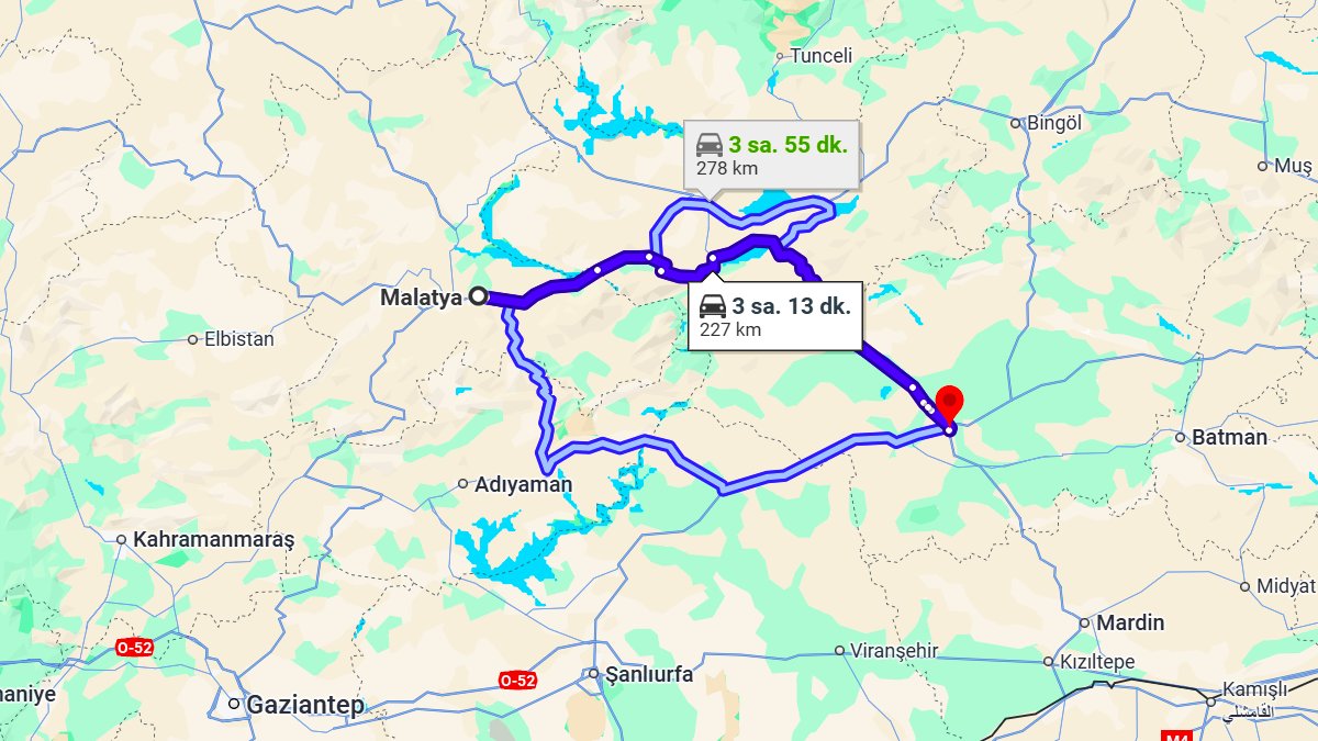 Malatya ile Diyarbakır Arası Kaç KM? Kaç Saat? Malatya/Diyarbakır Mesafe Bilgisi!
