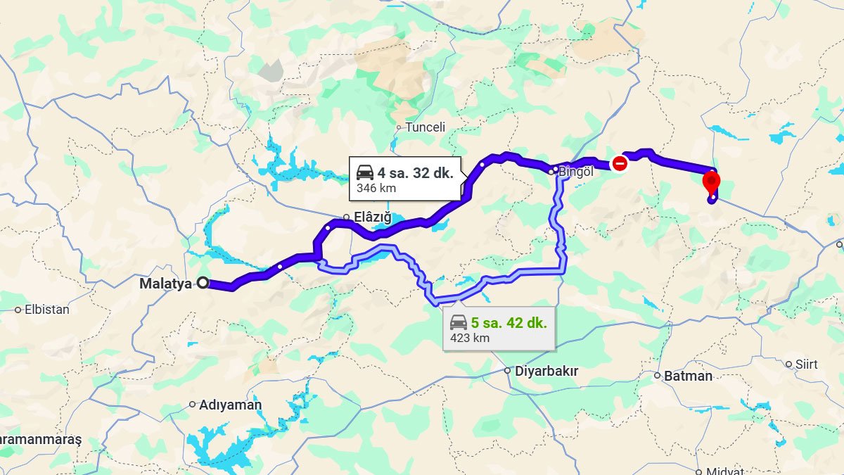Malatya ile Muş Arası Kaç KM? Kaç Saat? Malatya/Muş Mesafe Bilgisi!